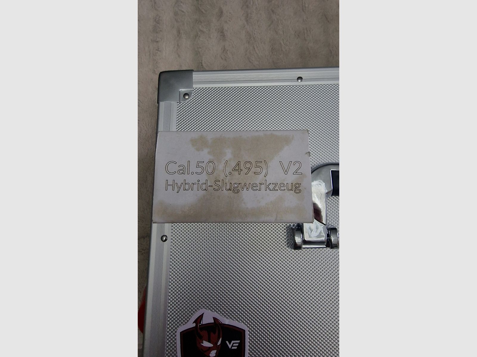 GunWay Slugwerkzeug V2 calibro 50 incluso punzone a forma di ghianda