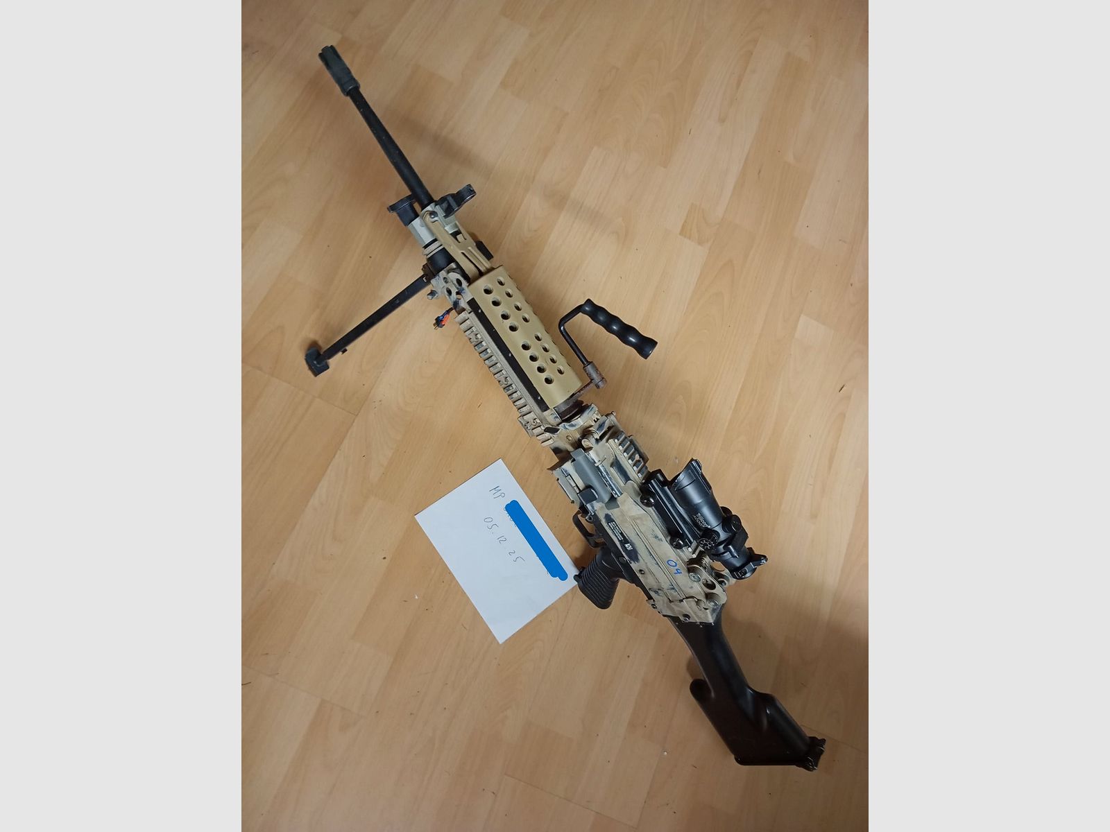 Airsoft MG M249 metal version #3
