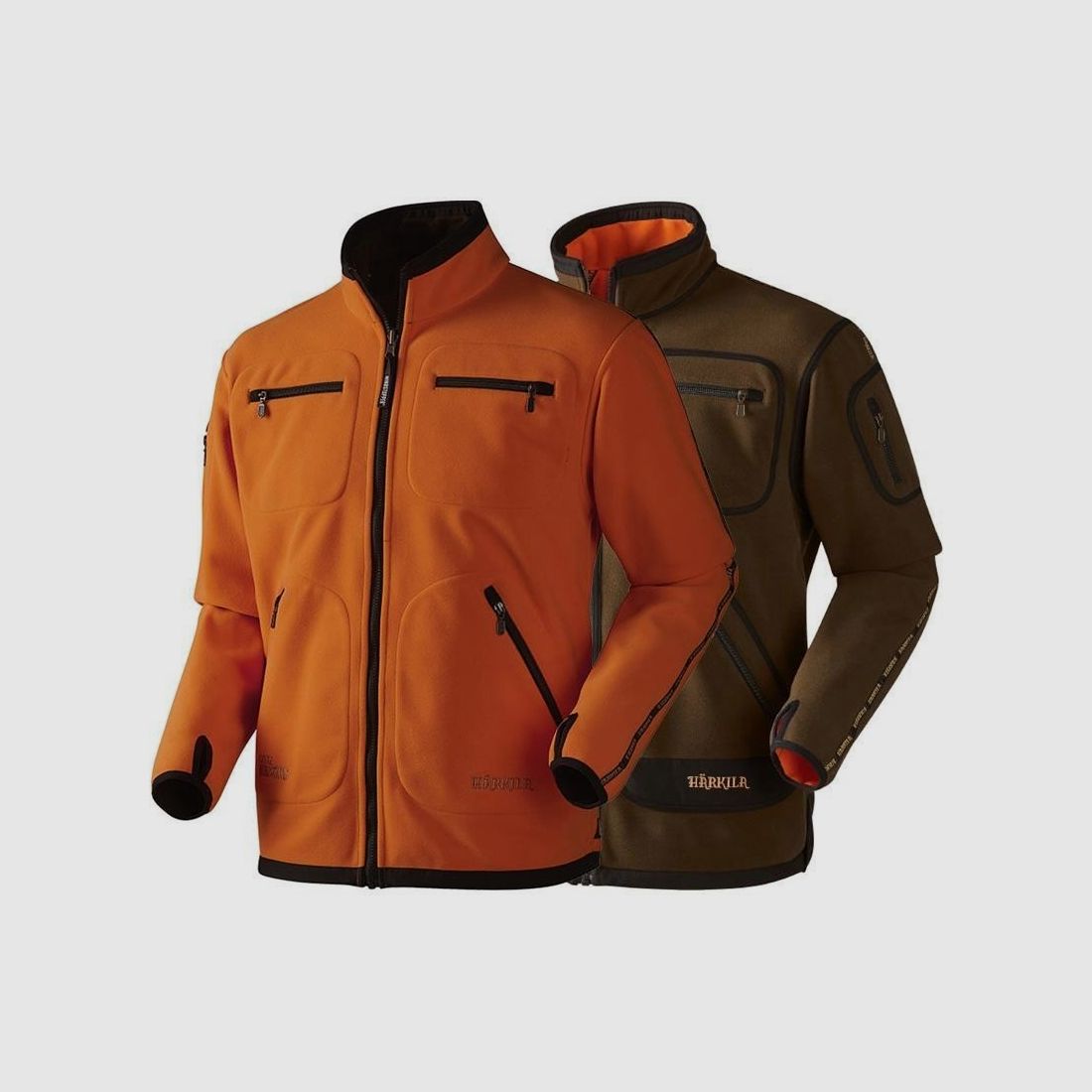 Veste réversible Härkila Kamko green/orange, image 1 sur 3