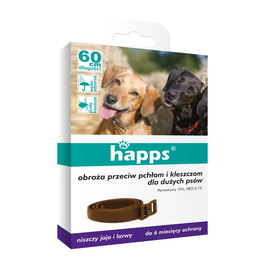 Happs flea and tick collar for large dogs, image 2 of 2