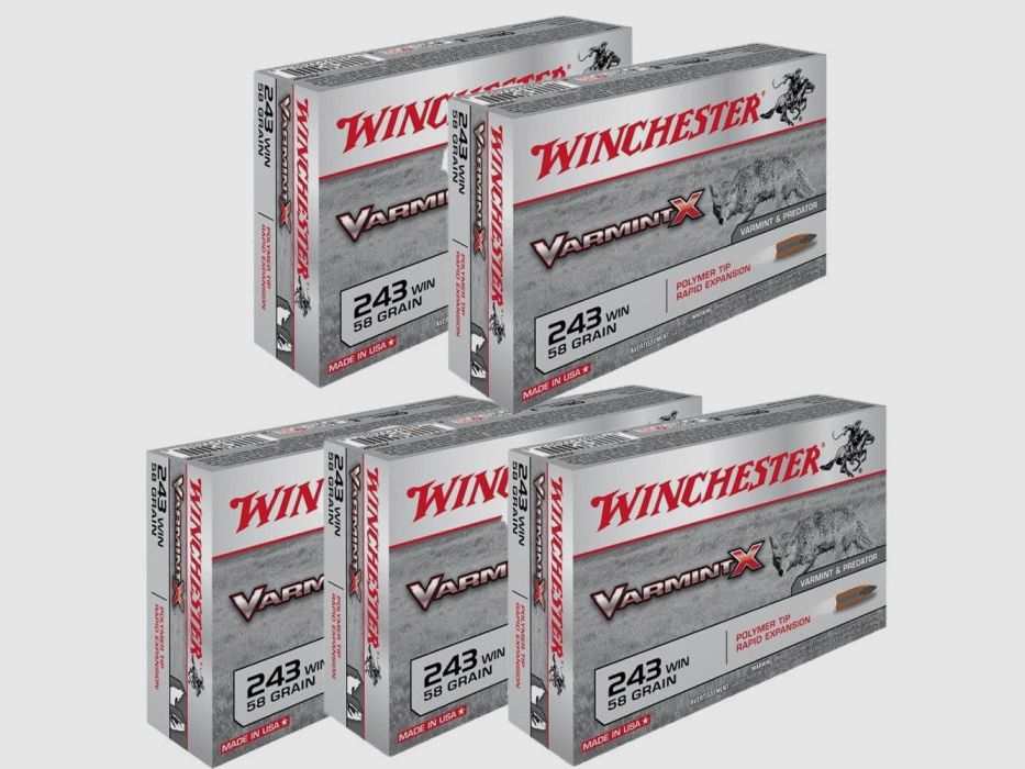 Balles Winchester Varmint X - Cal. 243 Win, image 6 sur 6
