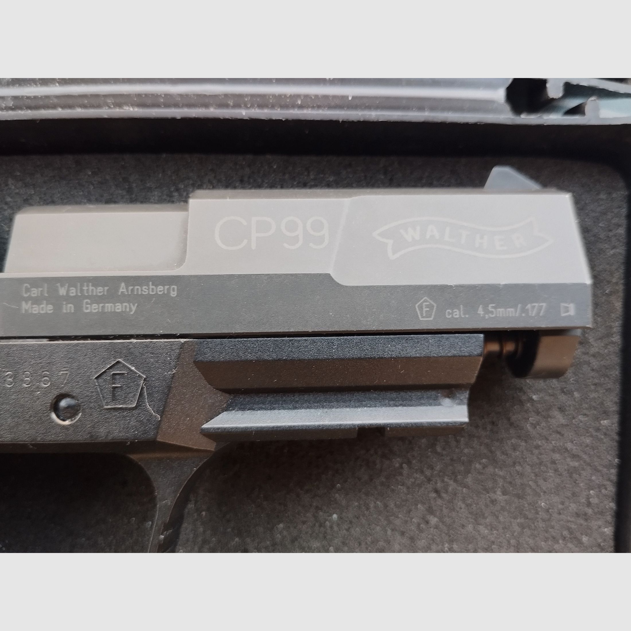 Walther CP 99 CO₂ Pistole – 4,5 mm | Neuwertig