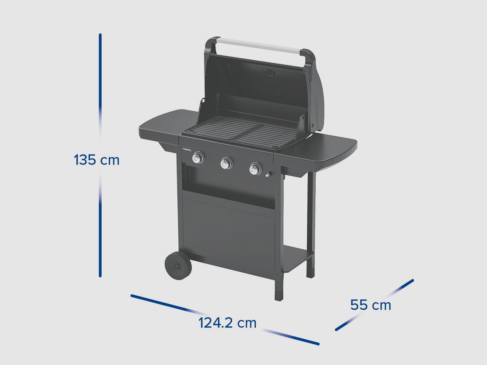 Griglia a gas Compact 3 L, immagine 1 di 15