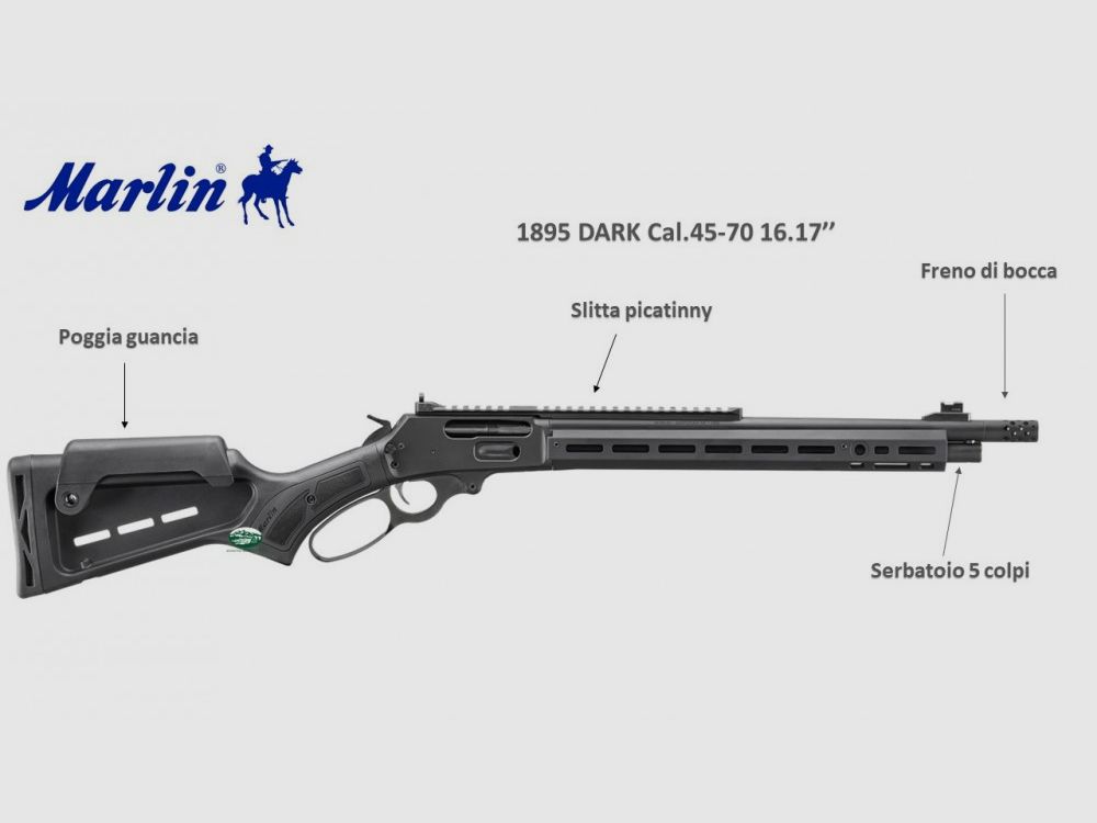 MARLIN 1985 Dark Kal.45-70