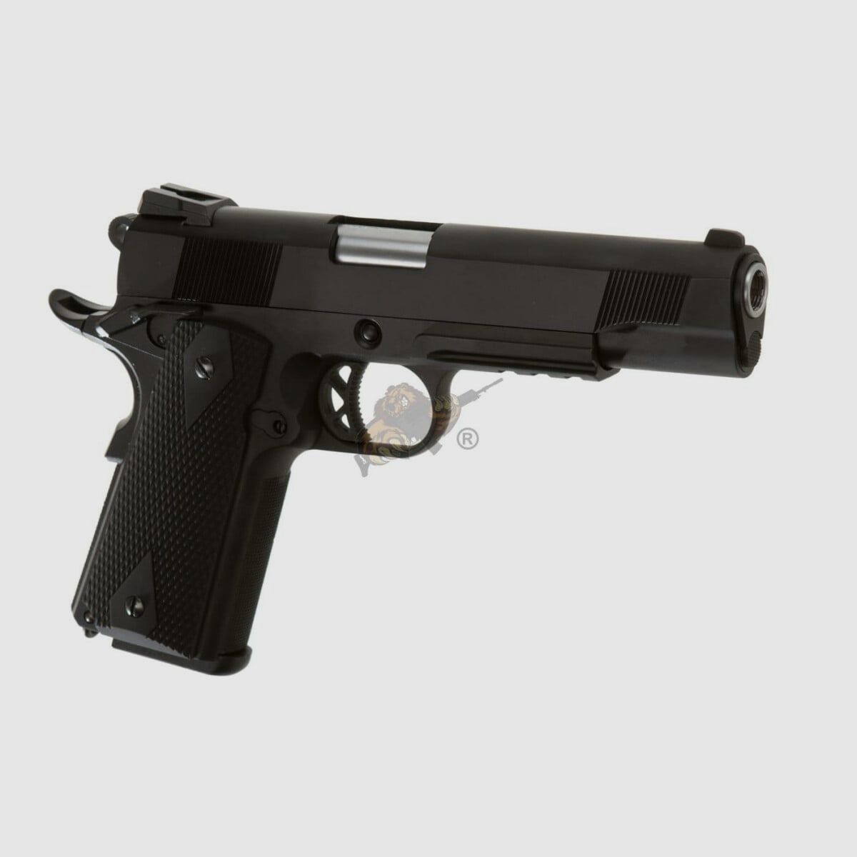 M1911 MEU Tactical Full Metal, GBB Czarny -F-