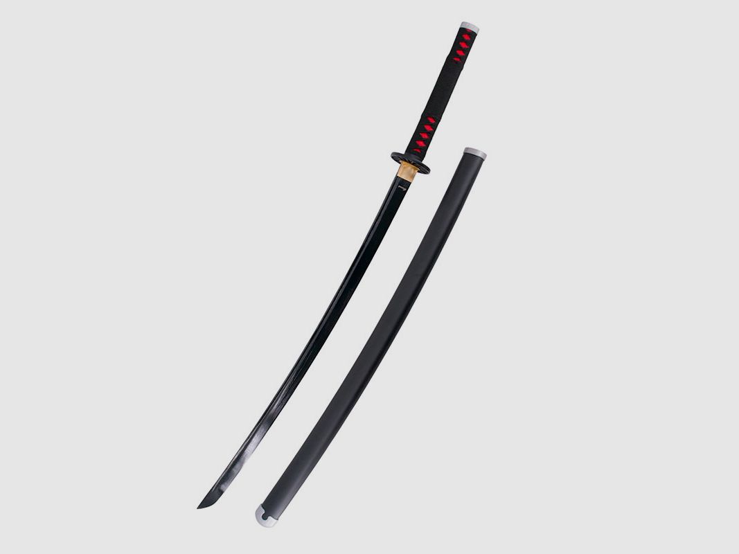 KATANA FUNKTIONAL DEMON SLAYER KAMADO TANJIROU | Klinge aus Kohlenstoffstahl | NICHT OFFIZIELLE REPLIK, Bild 1 von 4