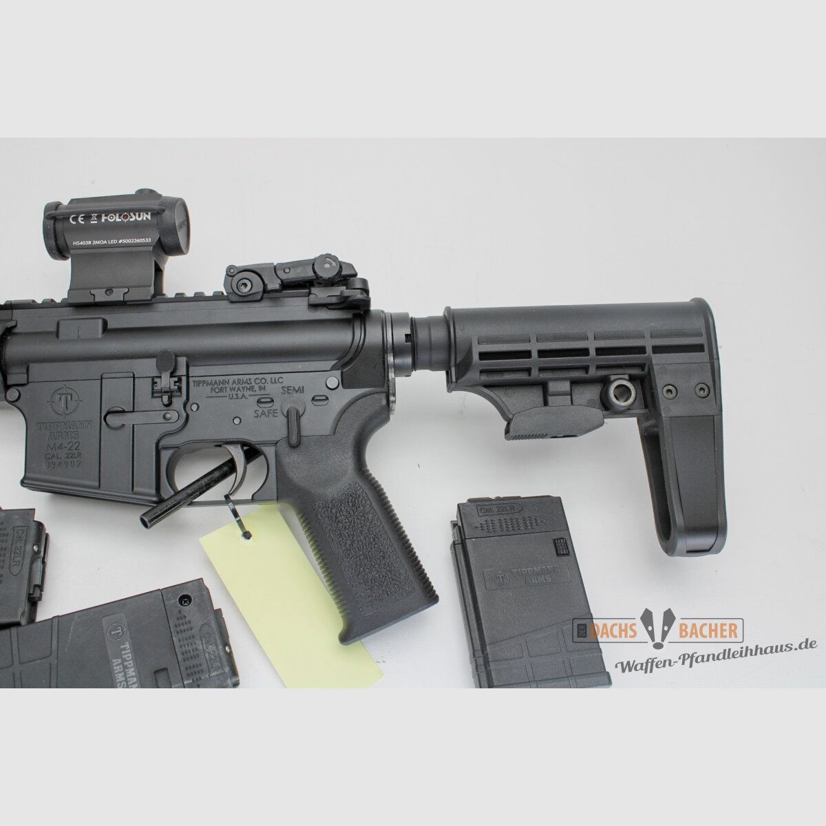 Pistole Tippman Arms M4-22 Elite Pistol Kal. .22lfB mit Holosun, Bild 2 von 6