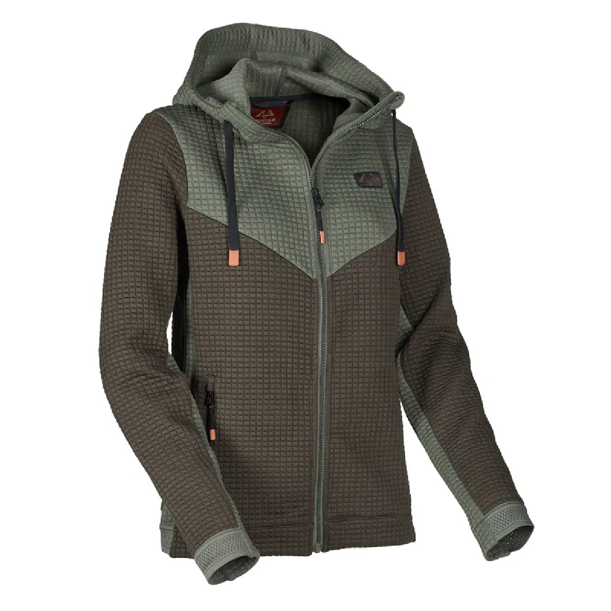 Damesjas met capuchon Swedteam Meadow Fleece – Maat: 44