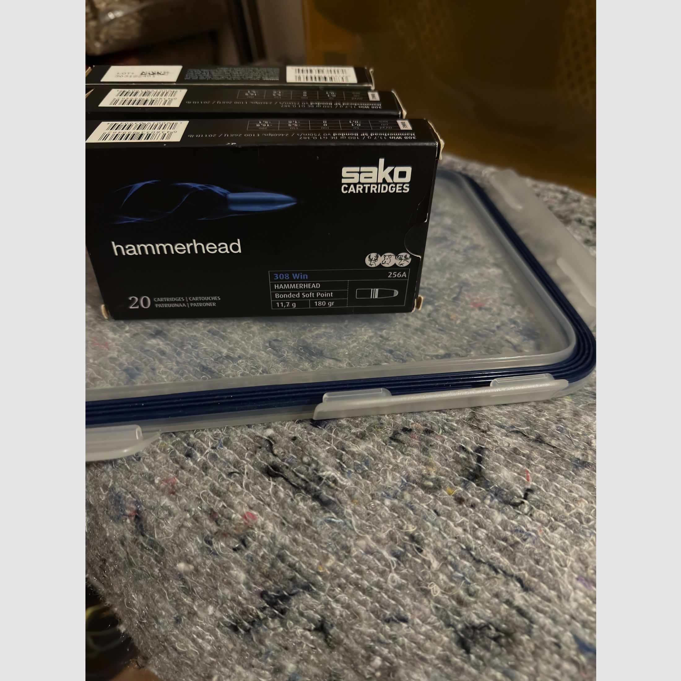 Sako Hammerhead .308 Win 180 grs – Paquete de 3