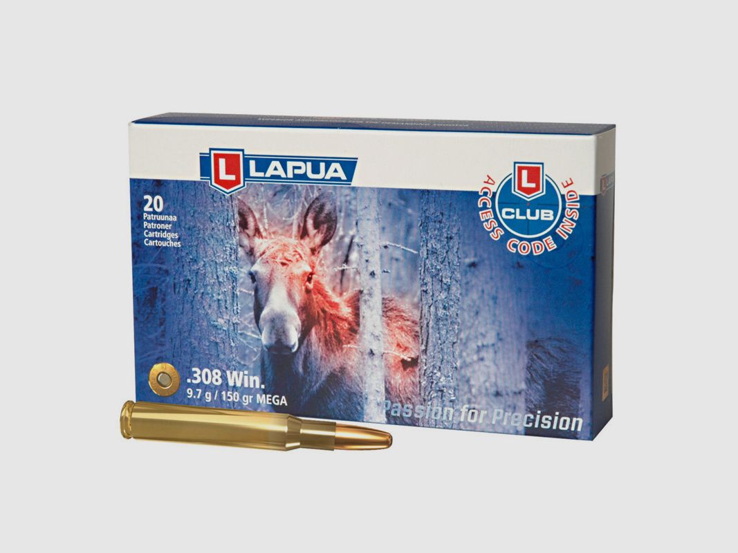 Lapua Mega | 308Win | 9,7g/150gr | 20stk
