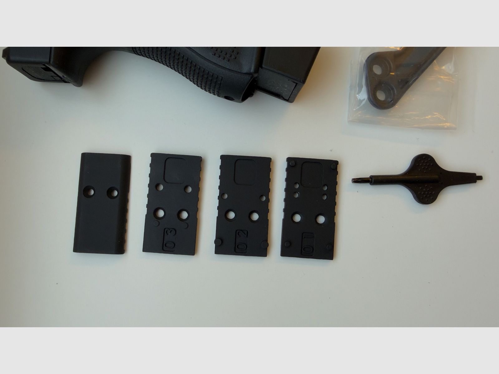 Glock 19 Gen 5 MOS 4mm stalen bb’s CO2