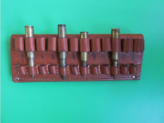 Cintura-holster BUCHEIMER 1285A, holster per cartucce 30-06, 308, 243, 8x57 ecc.