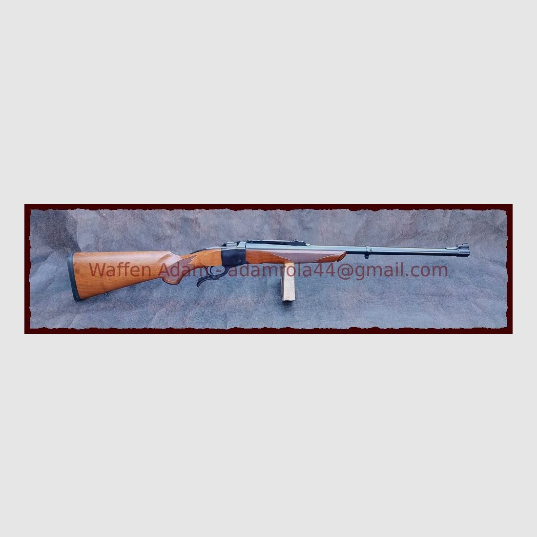 Rifle de bloque Ruger N°.1