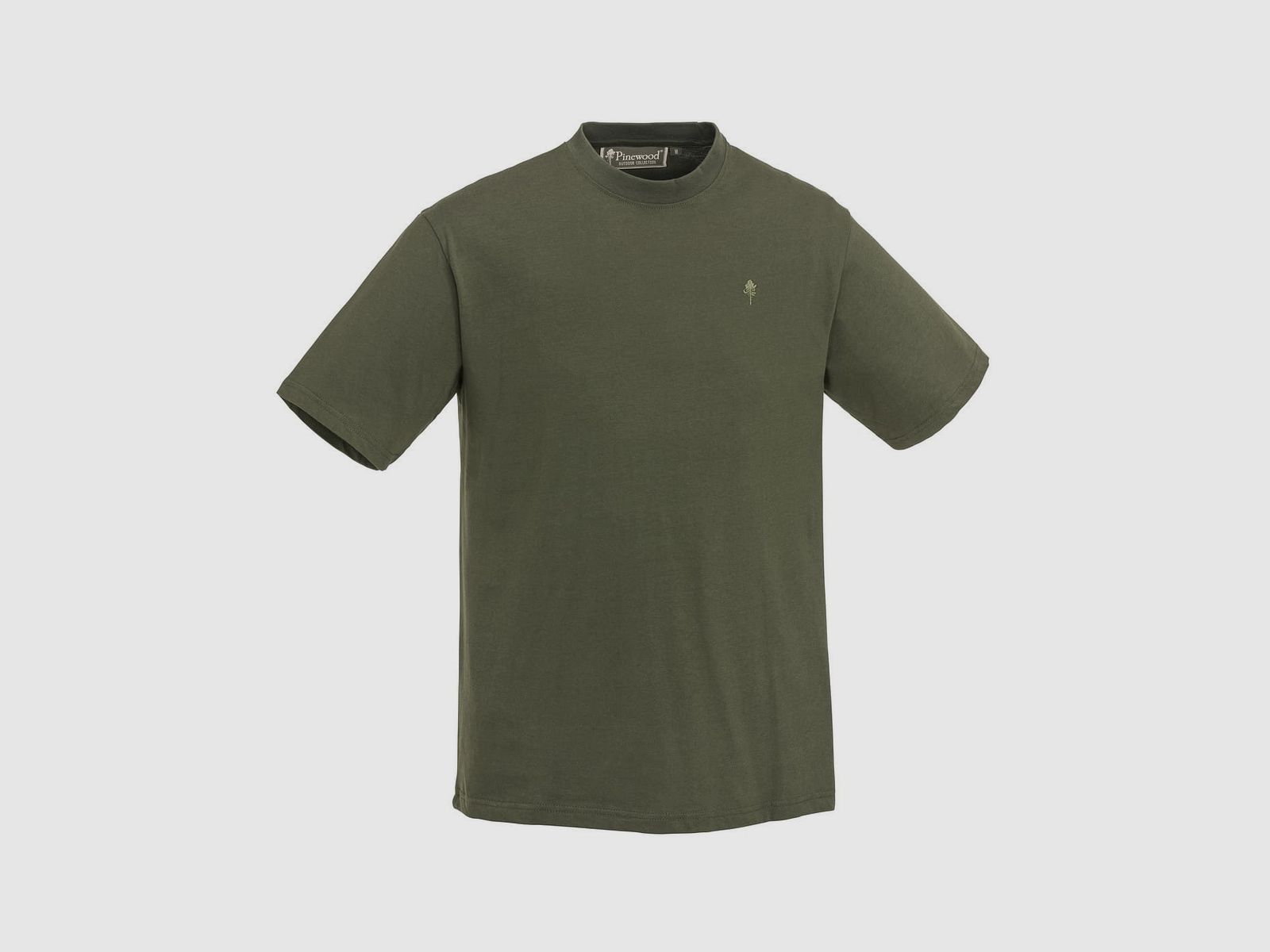 T-shirt 3-pack 5447- GREEN/H.BRO/KHAK-M, image 2 of 5