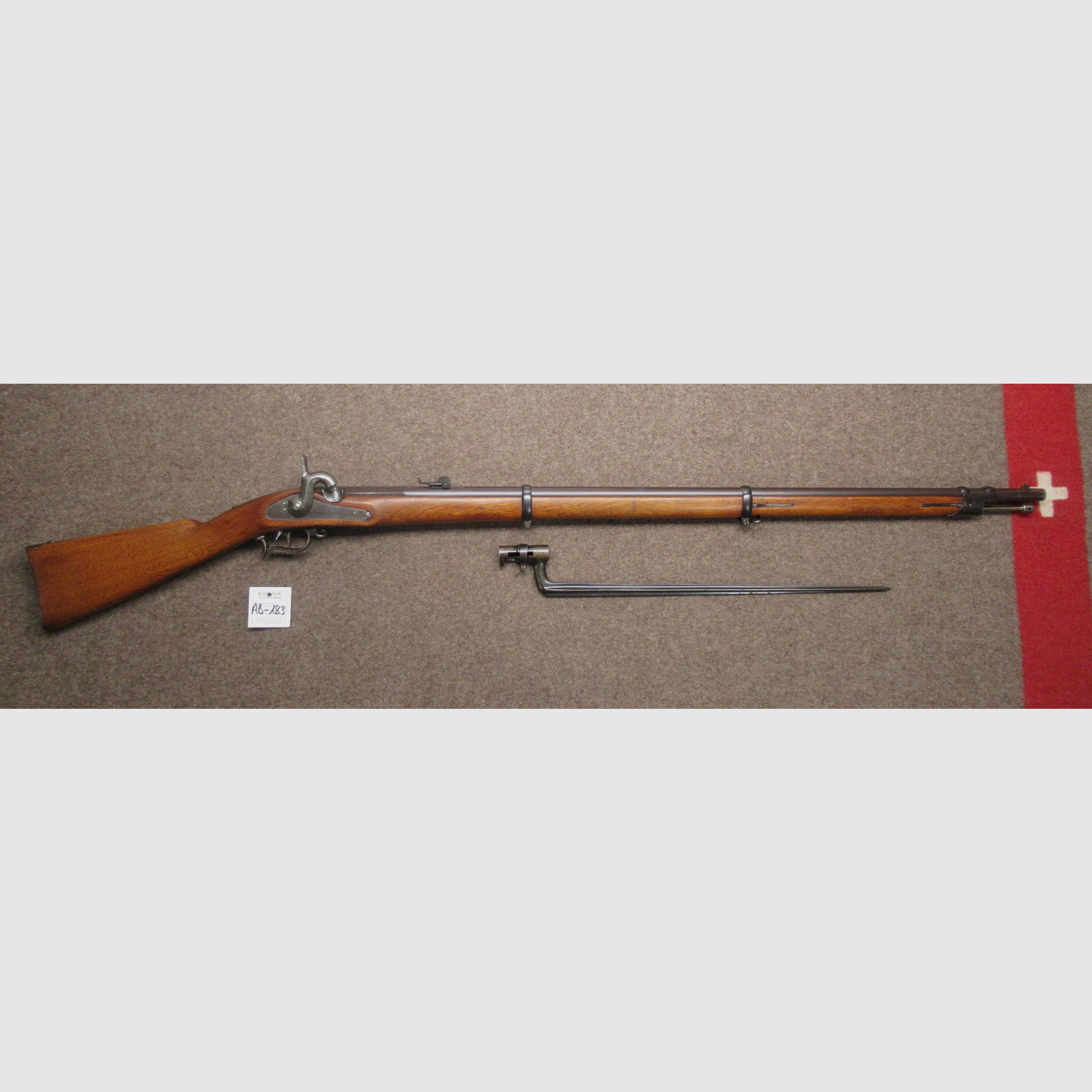 AB-183 Büchse VON ERLACH mod. 1863 Kal. 10.4mm, Bild 1 von 6