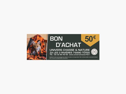 Geschenkgutschein / Einkaufsgutschein 50€