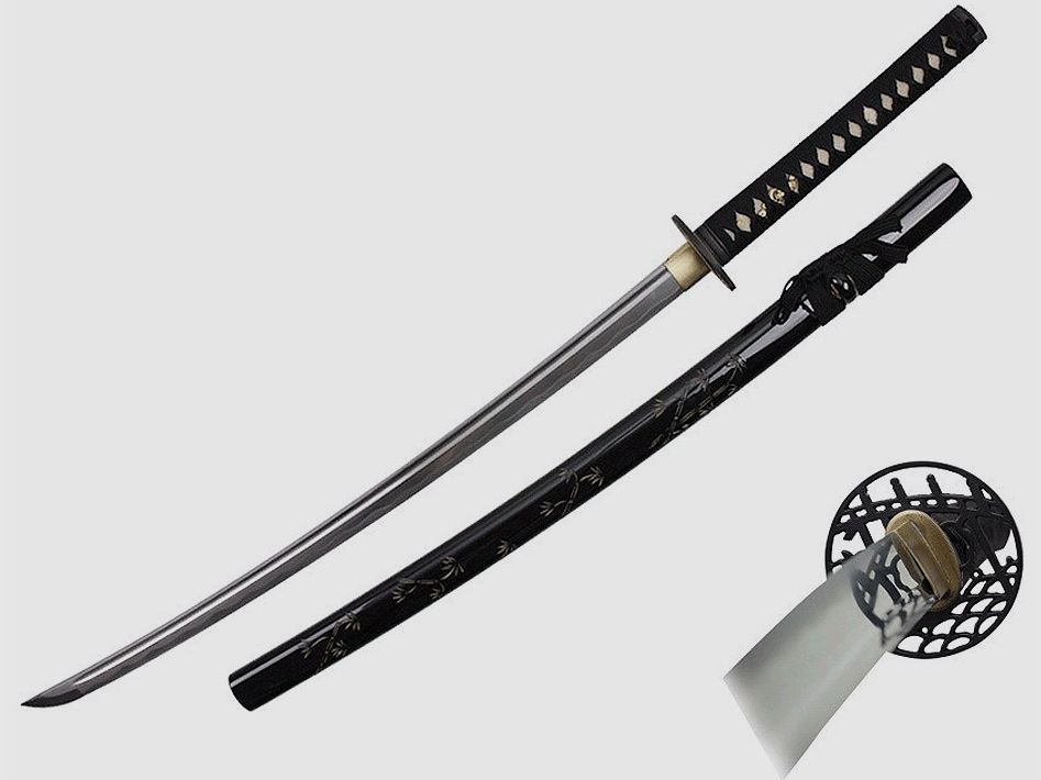 Katana Pratique en Bambou et Finition Brillante