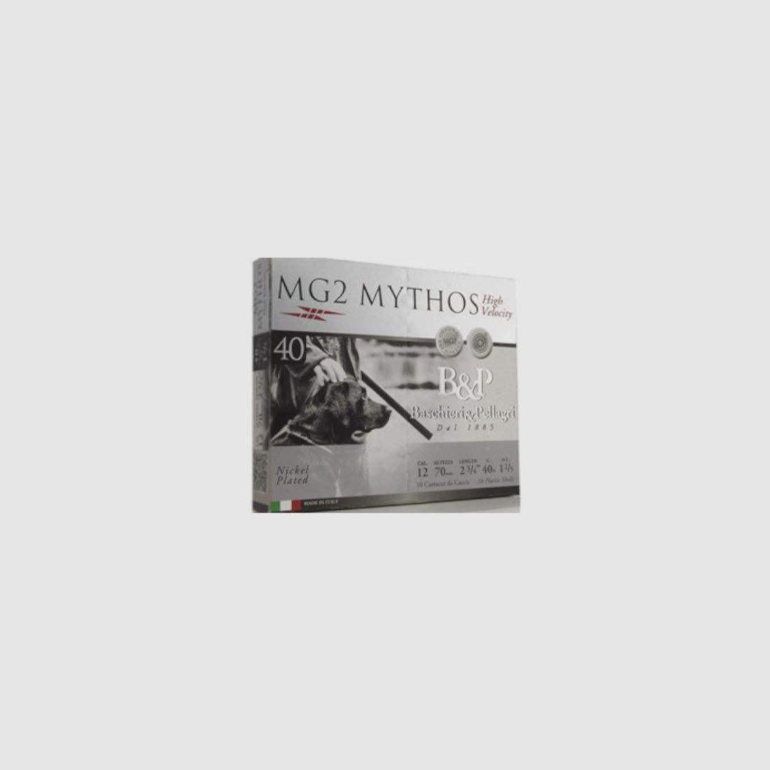 BASCHIERI & PELLAGRI – Nabojów śrutowych – MG2 MYTHOS HV 40 N°2, zdjęcie 2 z 5