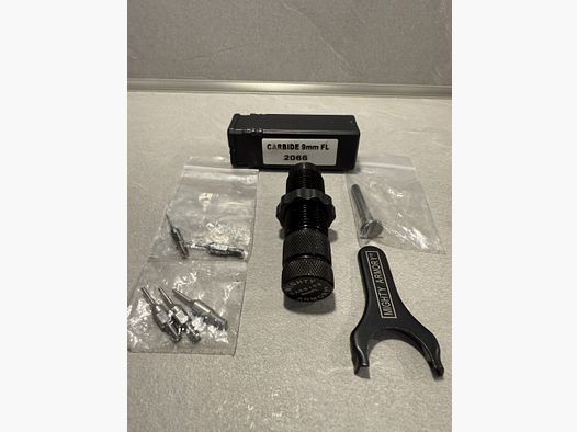 Mighty Armory 9mm Carbide Die / nieuwe carbide-versie / SAAMI-specificatie.
