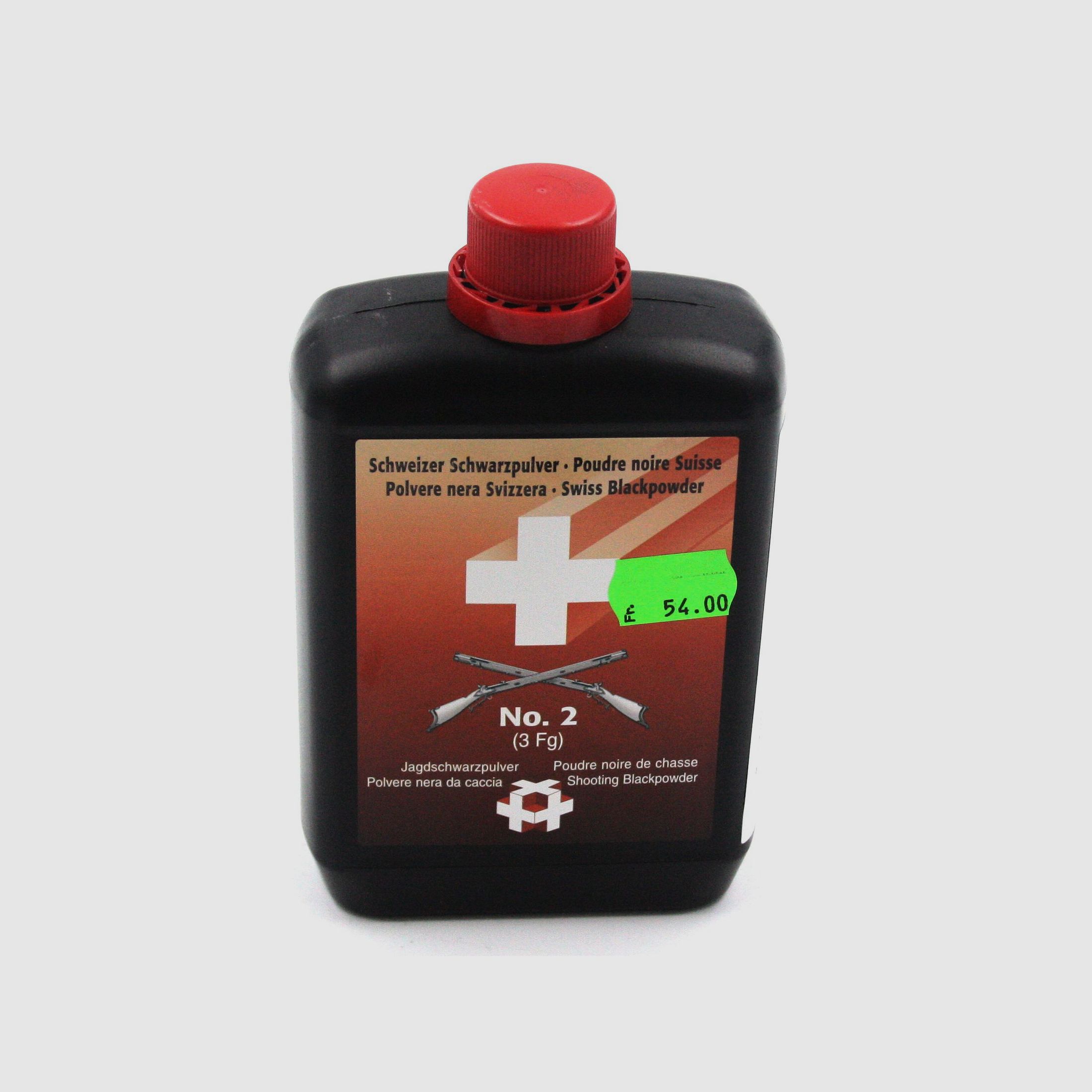 Propulseur, Aubonne Poudre Noire N°2, 0.5kg, pas d'expédition postale