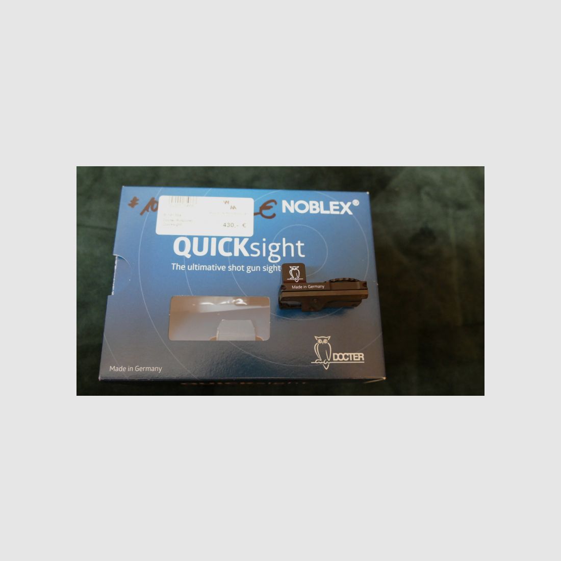 Noblex / Docter Quick sight für Flinten, neu!