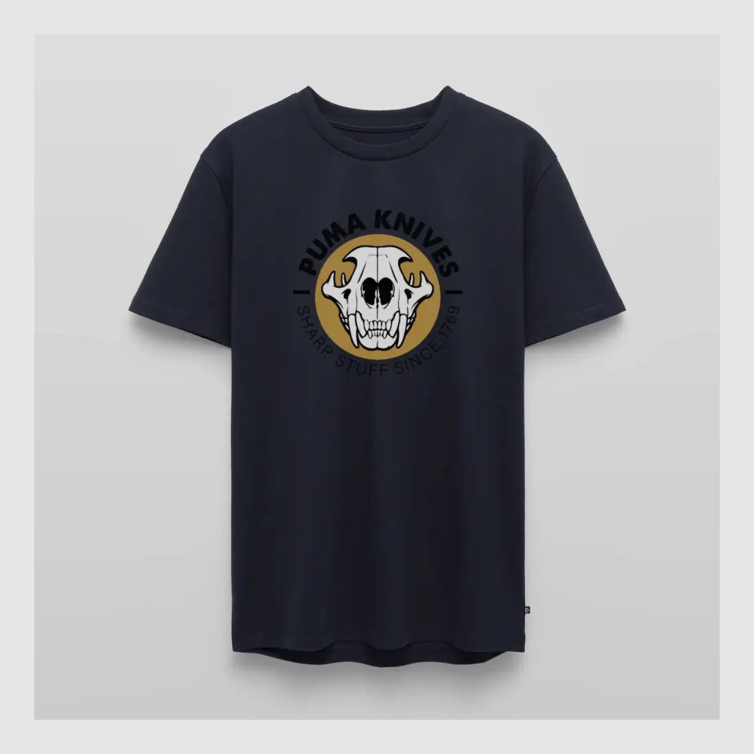 PUMA Men’s Premium T-Shirt "Skull Frontal Sharp Stuff"