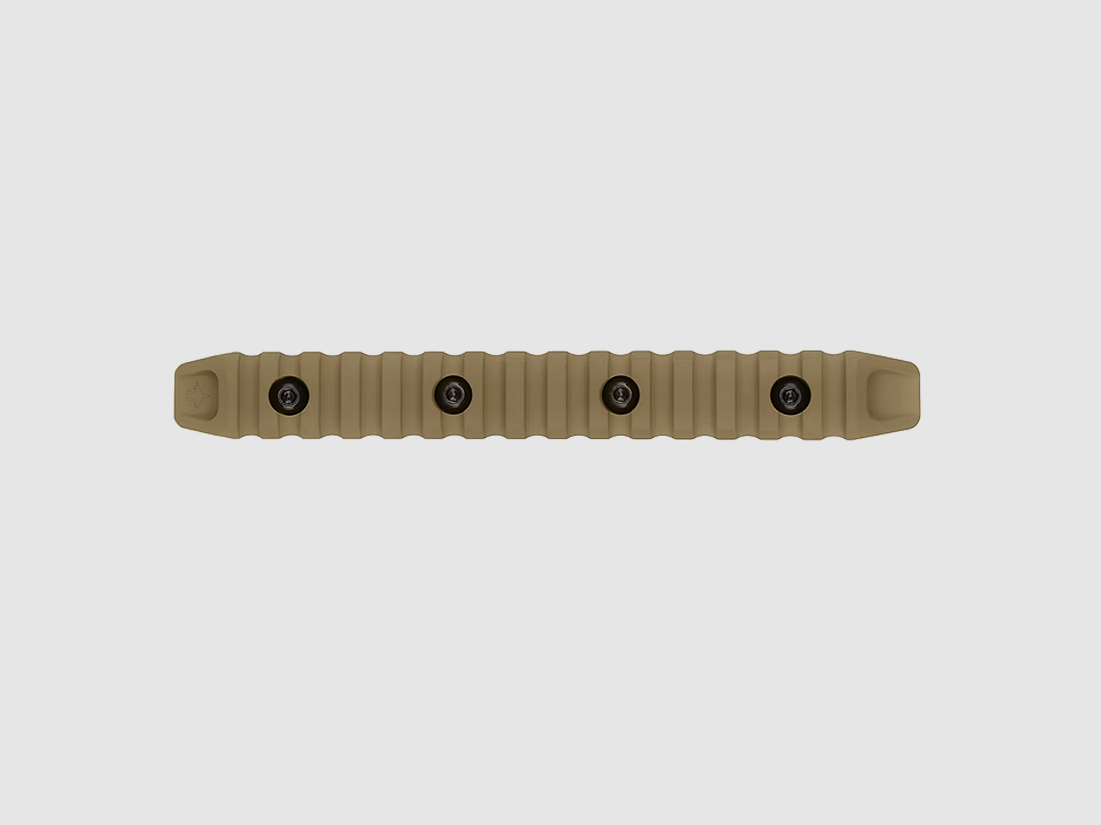 Szyna M-LOK do Picatinny Aluminium, 15 Slot Ścięta Coyote Tan CRC 9026 - Kruk