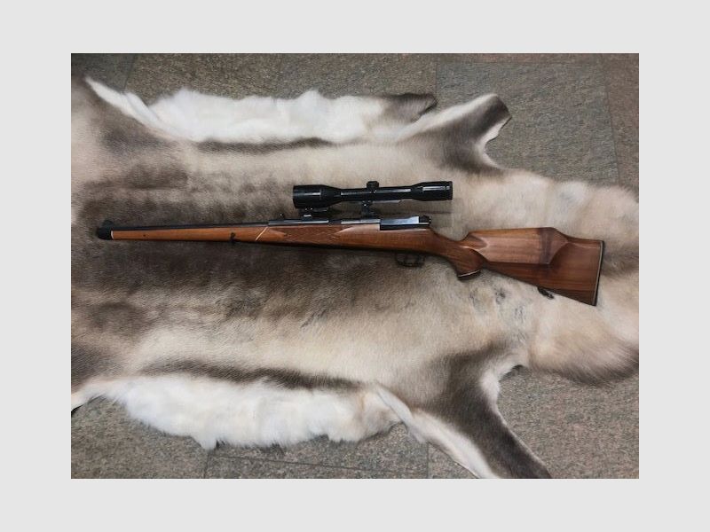 Mauser 66 rifle de cerrojo Stutzen calibre .270 WIN. ZF ZEISS 6X42 conjunto usado, imagen 1 de 4