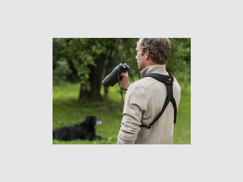 Leica Neopren-Fernglasriemen Sport, schokoladenbraun, Bild 4 von 5