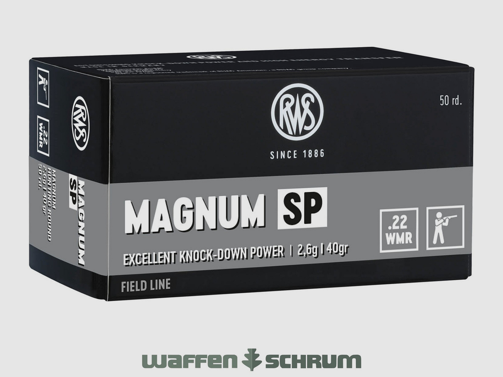 RWS Magnum SP 2,6g - 40gr .22WinMag