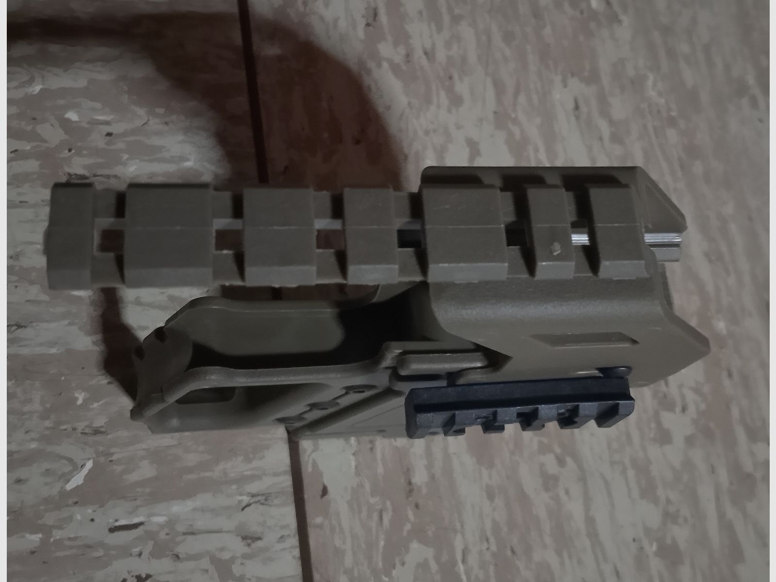 Carabine kit Glock 17 Gen 4 und 5 tactical Magazinkampfkit we marui te g 18 19 26 neu  Beige picatinny 