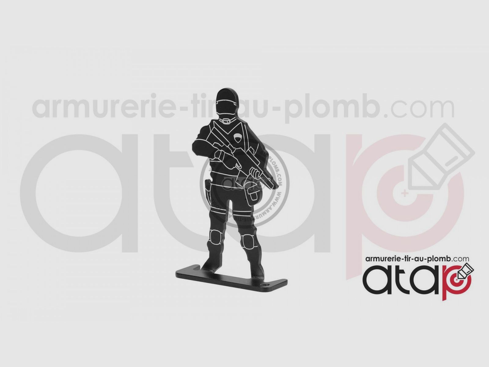 Bersagli in metallo Soldier Obiettivo umano, immagine 8 di 9