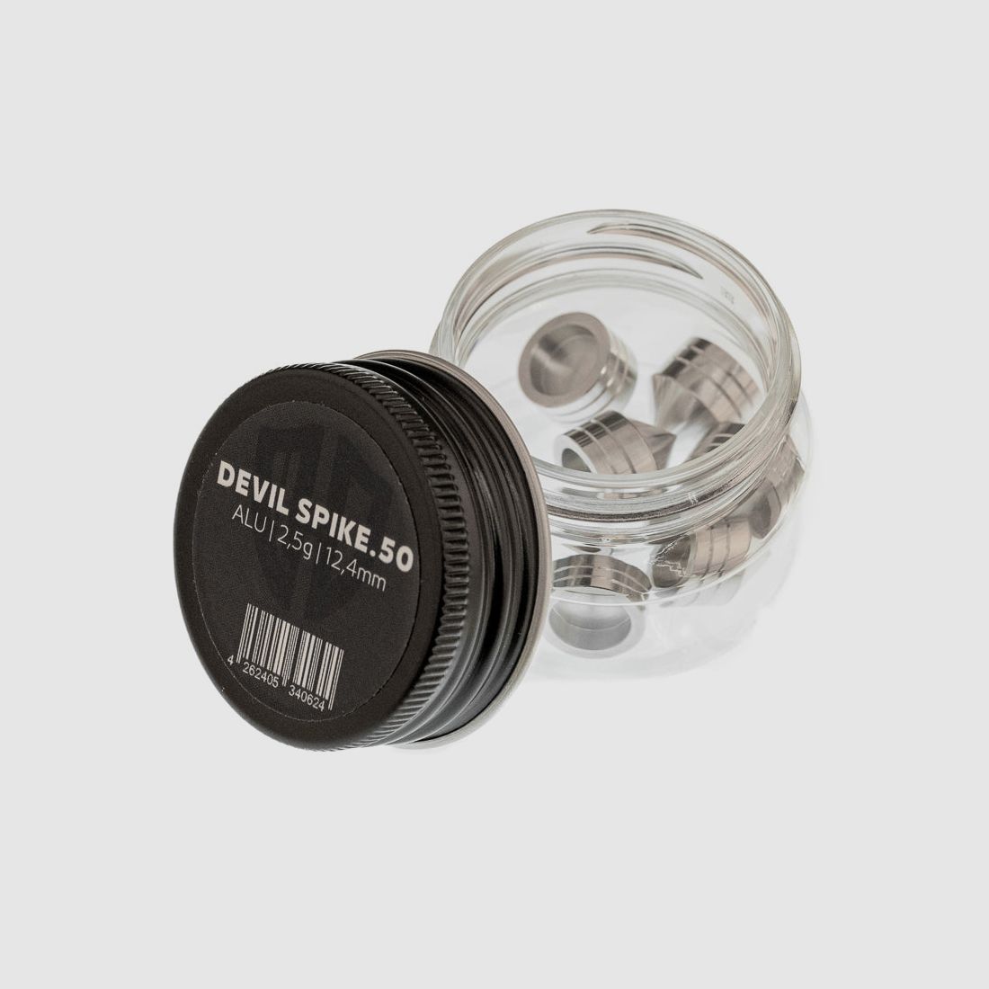 6x DÉMON PIQUE.50 | Aluminium | Cal.50 | 2,5g | ⌀ 12,4mm | HDR50