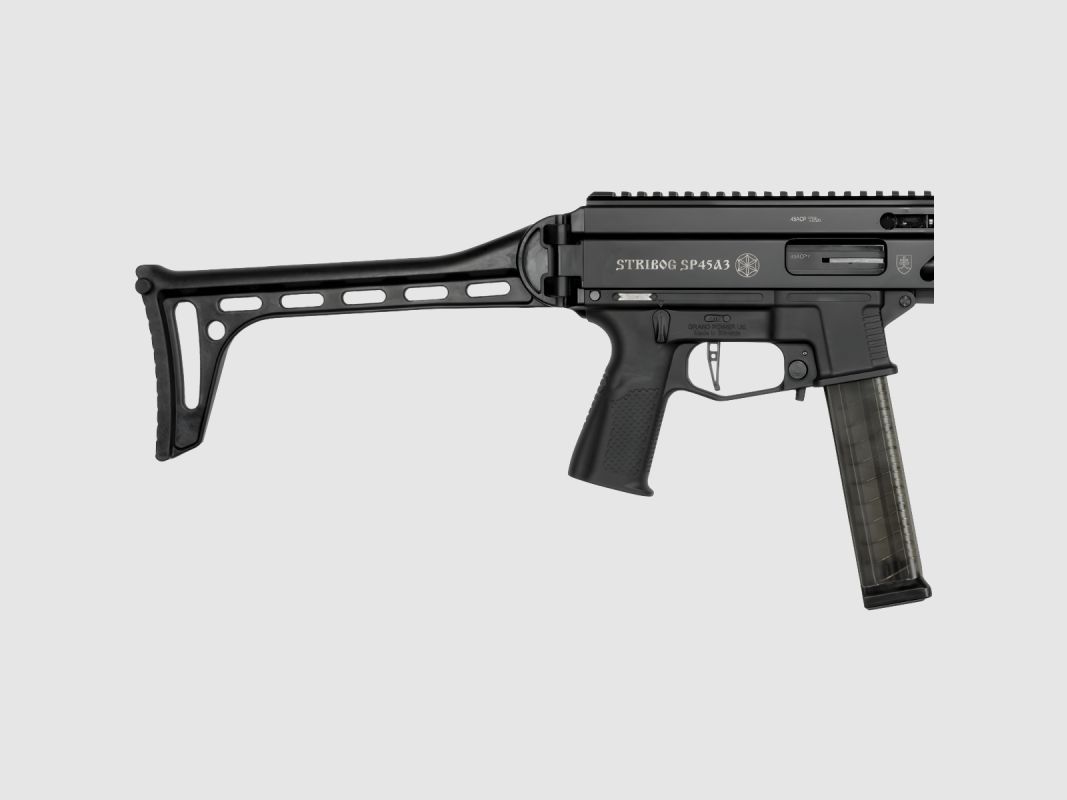 Selbstladepistole Stribog SP45 A3 10" - Black - Kal. 45ACP - Reservierung, Bild 5 von 8