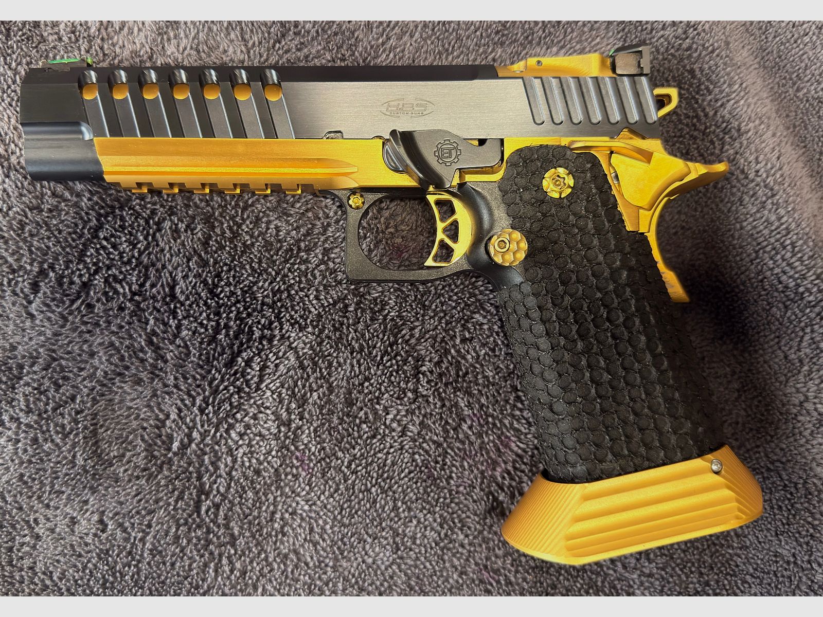 IPSC Standard optics STI 2011 HPS Range Master 5.4“ 9mm Luger with front cut, Picatinny rail, weapon is optic ready not CZ Shadow, Infinity, KMR, Sig Sauer, Walther, Beretta