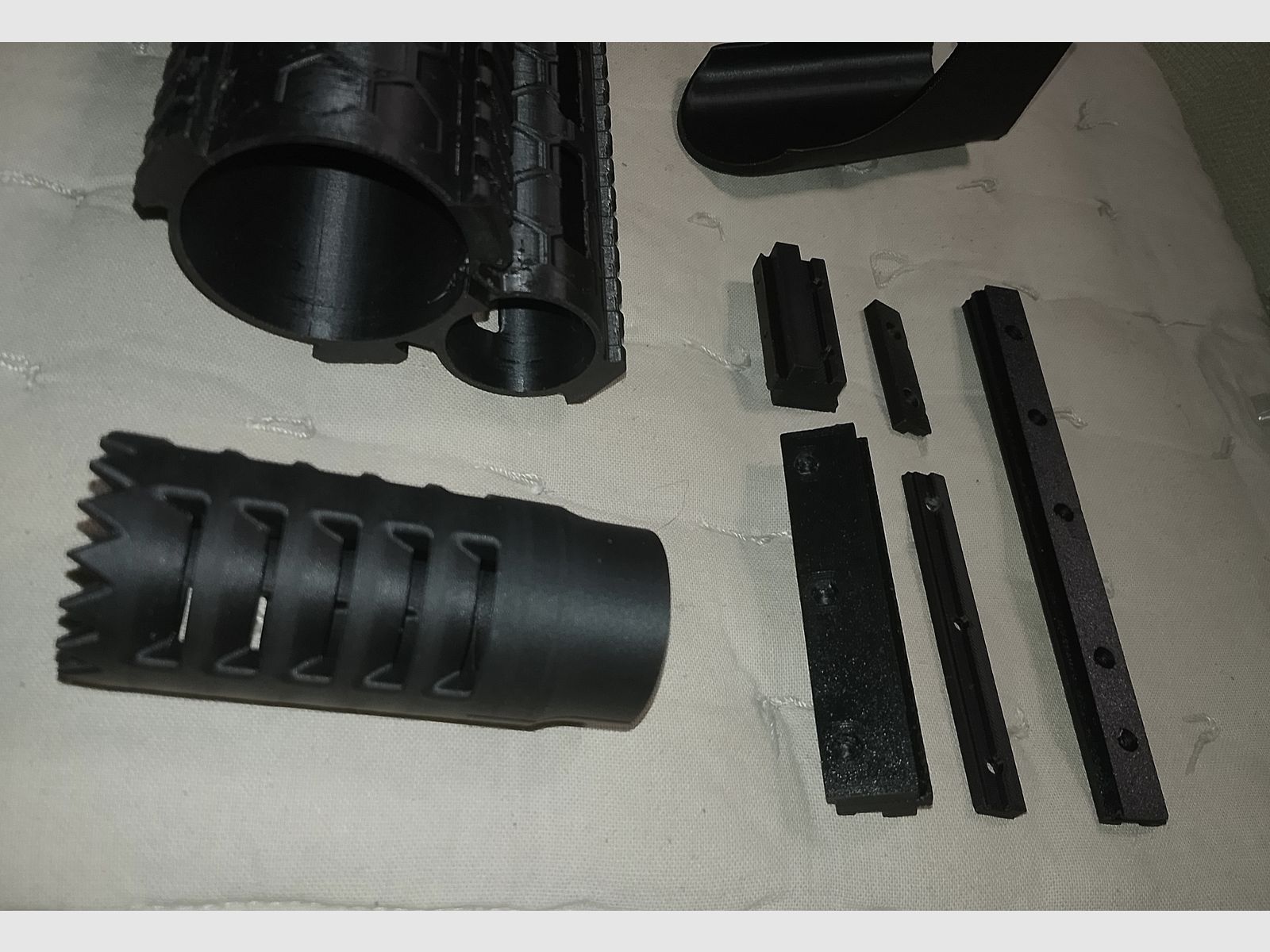 Aea HP max. gran conjunto de piezas de tuning, aumento de caña de impresión 3D, adaptador de montaje de riel Picantinny, cobertura de visualización de disparo único, freno de boca, etc.