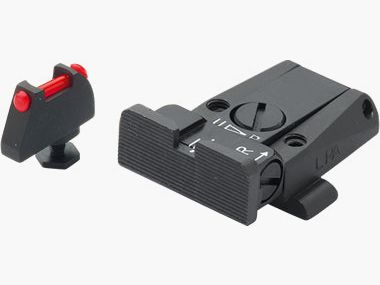 LPA SPR36GL7F Zestaw celowników mikrometrycznych do pistoletów Glock – Włókno optyczne