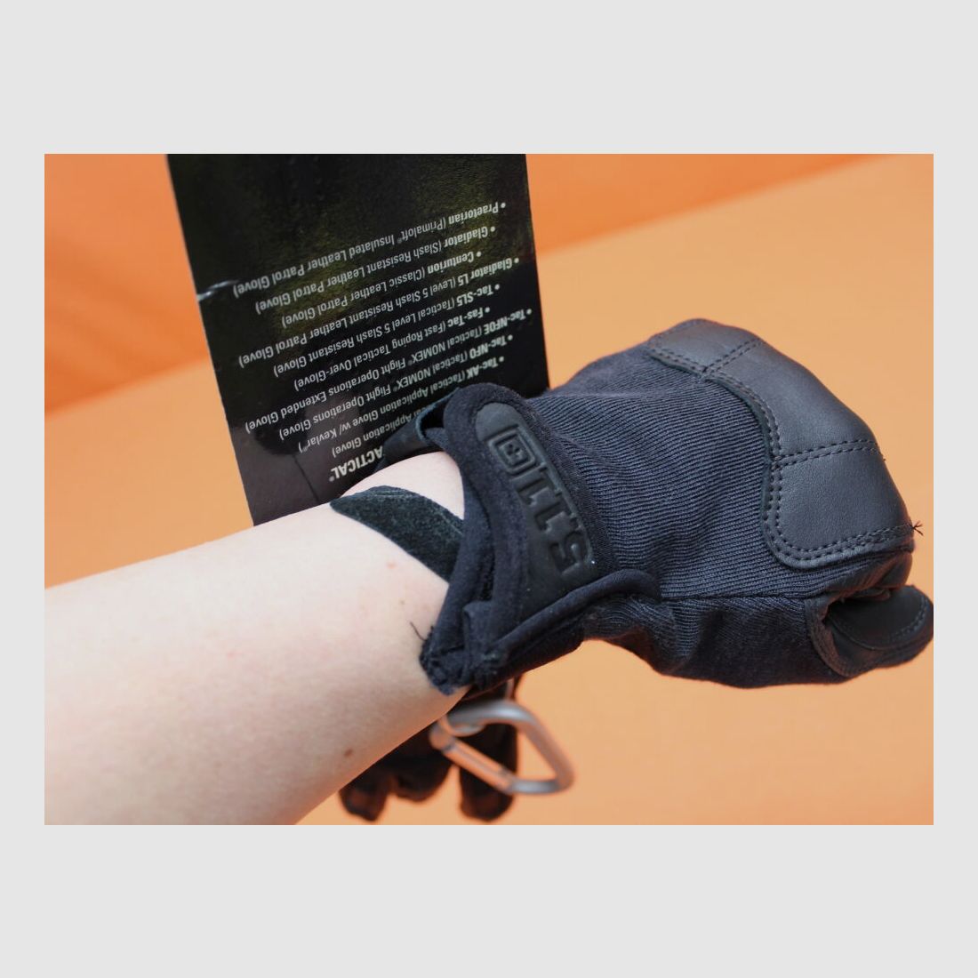 5.11 5.11 Tac-AK Tactical Application Glove (59302) 019 Black Size L