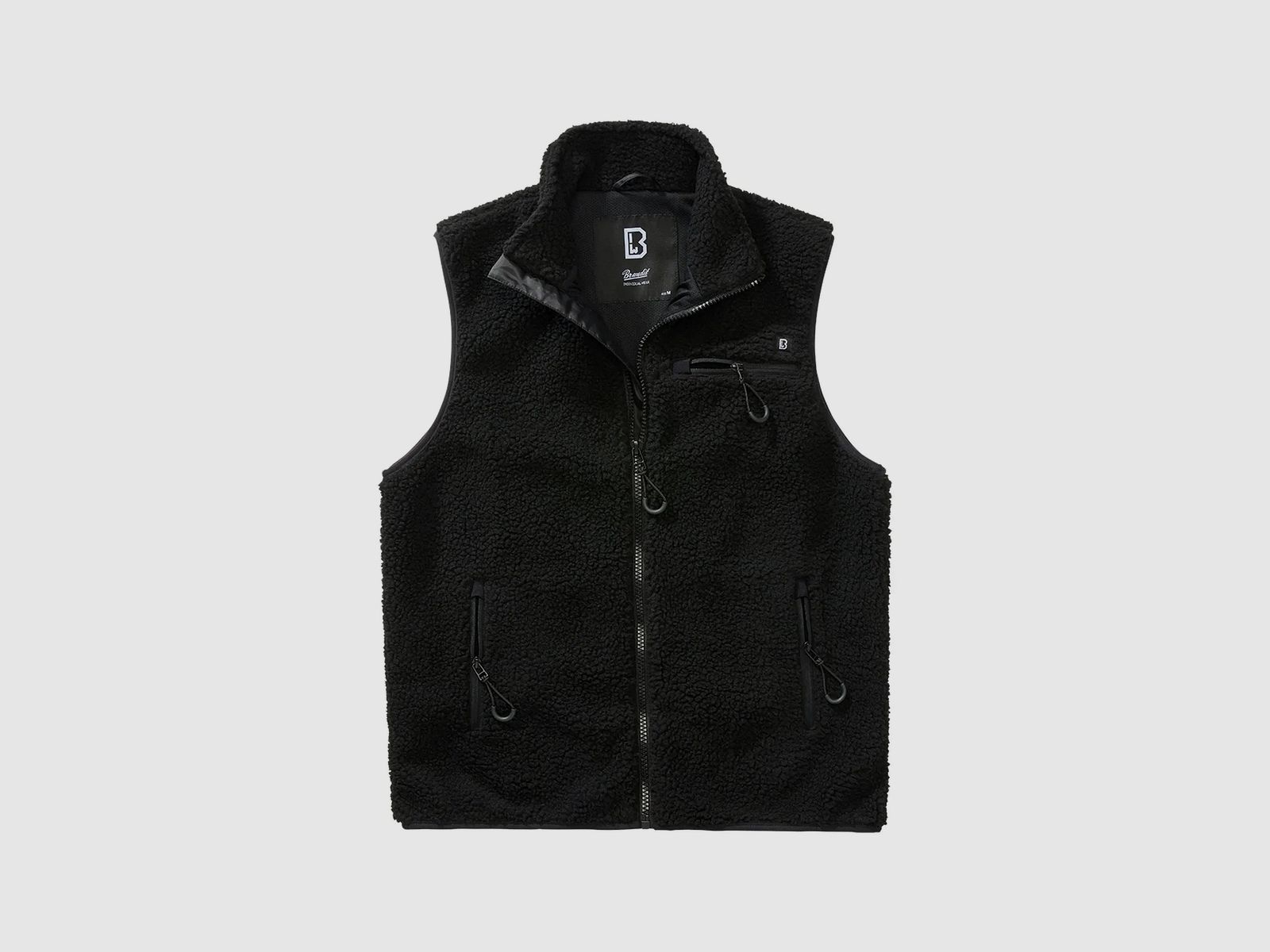 Brandit Brandit Jacke Teddyfleece Vest schwarz