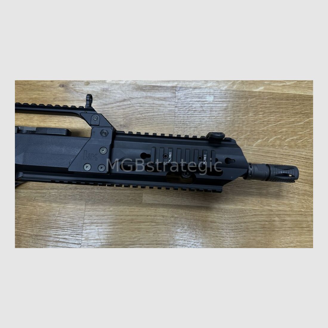 Heckler & Koch MGB243K Limited Edition halfautom. geweer .223Rem HK243 in "G36K" looplengte Limited Edition door MGB - klapstok - civiele versie van de H&K G36KA4 G36K