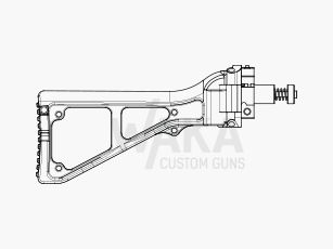 B&T APC9/40/45 Klappschaft (Standard) mit H.E.R.R.