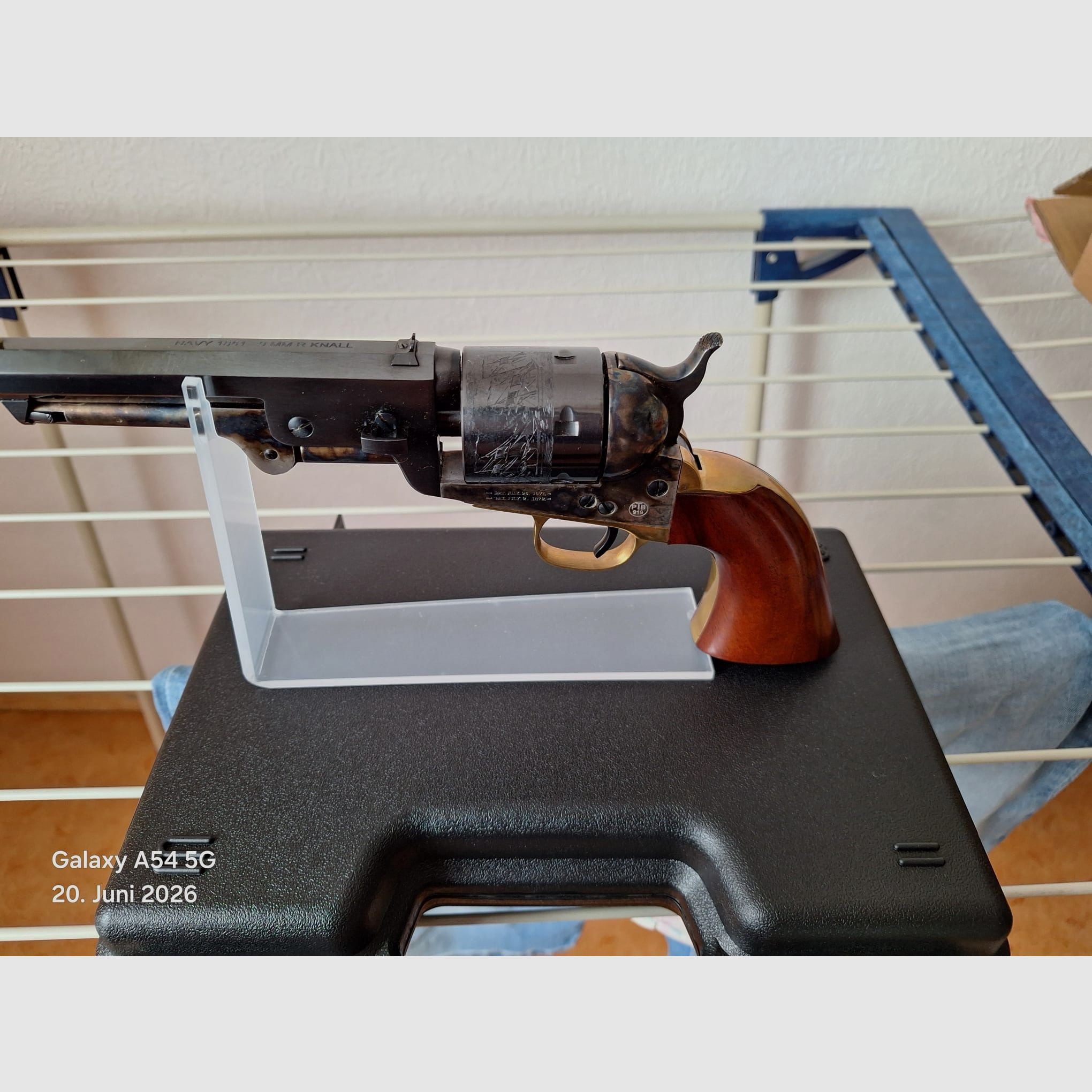 HEGE Western Revolver Navy 1851 PTB 918  cal  9mm RK