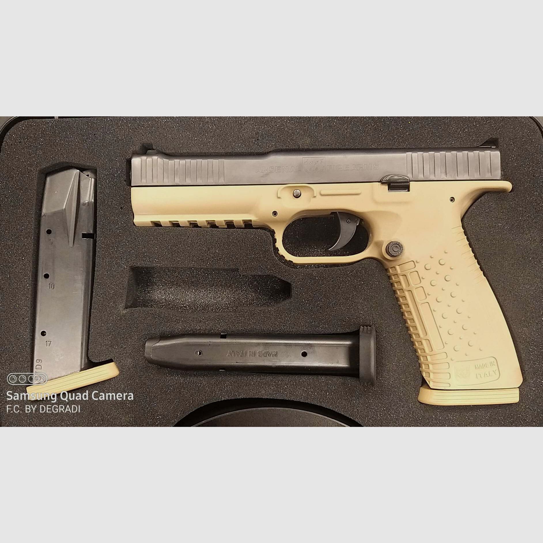 ARSENAL FIREARMS STRIKE ONE CALIBRO 9X21, immagine 2 di 4