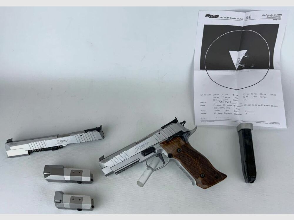 SIG Sauer P 226 X-Six / X-Five Mastershop inkl. 2x Laufgewicht, inkl. 5x Magazin, Bild 1 von 4
