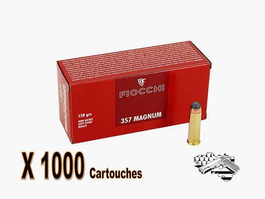 Fiocchi .357 mag SJSP 158 grs per 1000