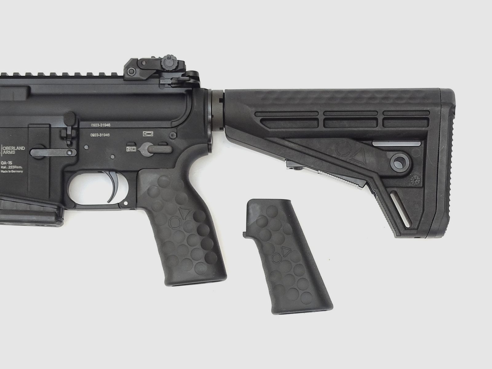 OA-15 BL M12, loop 12,5", BL M-LOK handguard 11.5" slim, OA M4-kolf, BUIS, MFD, afbeelding 4 van 4