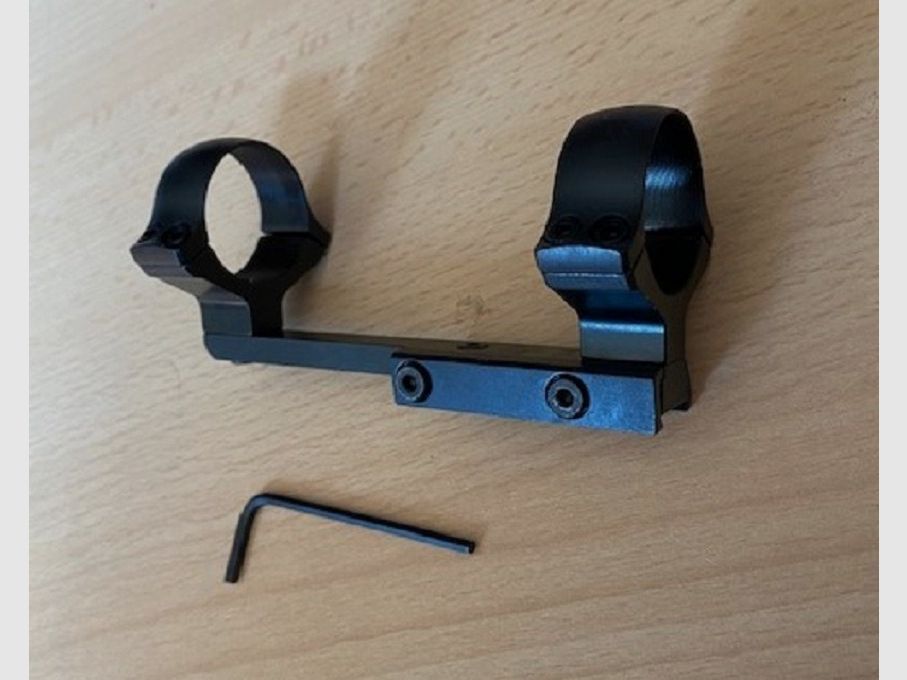 Brünner Aufschub-Montageschiene für ZH, 500 -f. ZFR Tubus D: 30 mm BH 19 mm