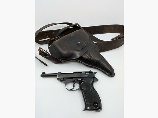 Walther Zella-Mehlis HP Schwedische M/39 mit Regiment ID