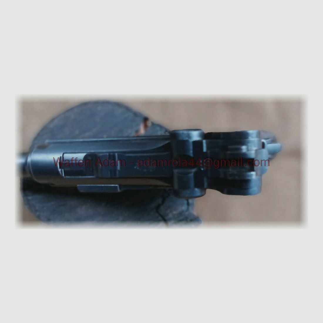 Fábricas de Armas y Municiones Alemanas Berlín Pistola P.04 Marine Luger Var.1908, imagen 4 de 5