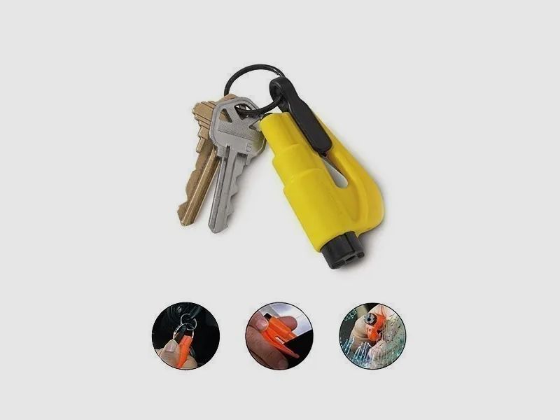 Car Escape Tool, Seatbelt Cutter / Window Breaker - RESQME, image 4 sur 5